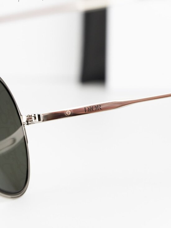 Dior Women Sunglasses Silver Blue Grey Mirror Pilot DIORESSENTIAL A2U F0A8 NEW main image 10